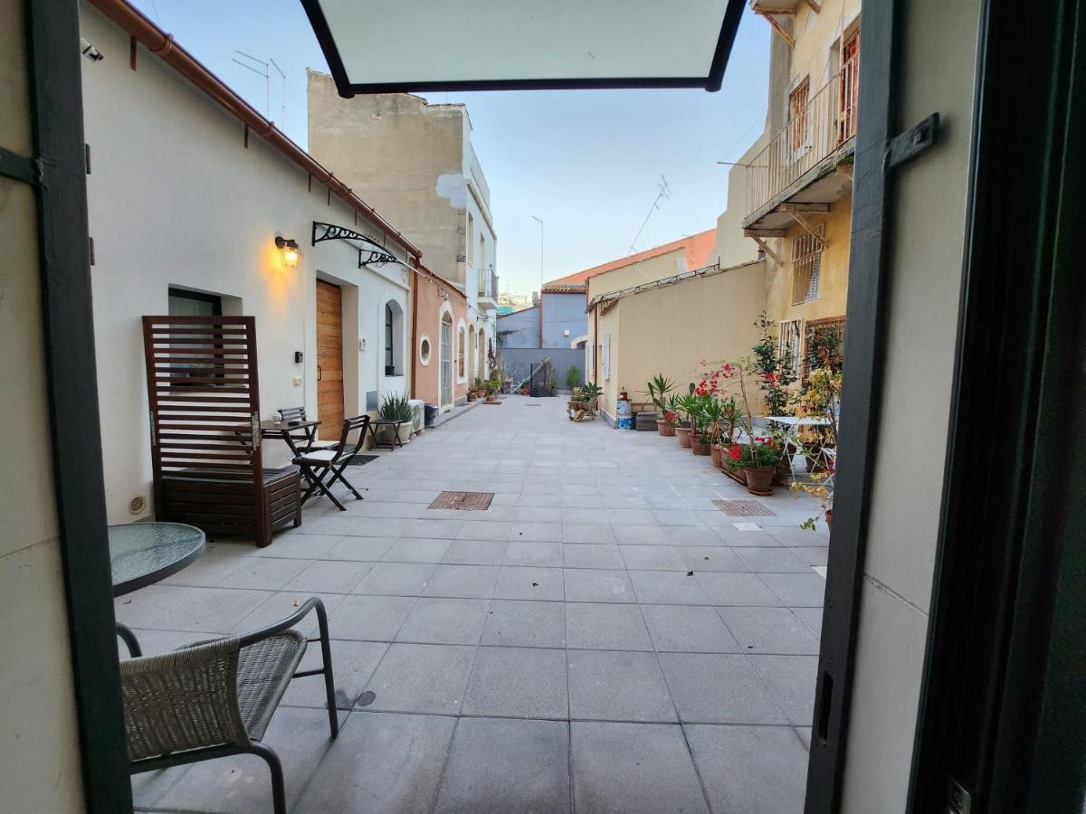 シラクーサIl Cortile Della Patronaアパートメント エクステリア 写真